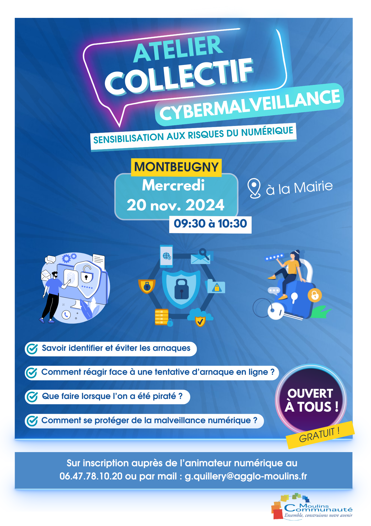 Atelier collectif - Cybermalveillance