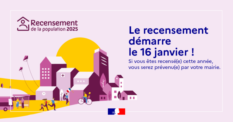 RECENSEMENT de la population 2025