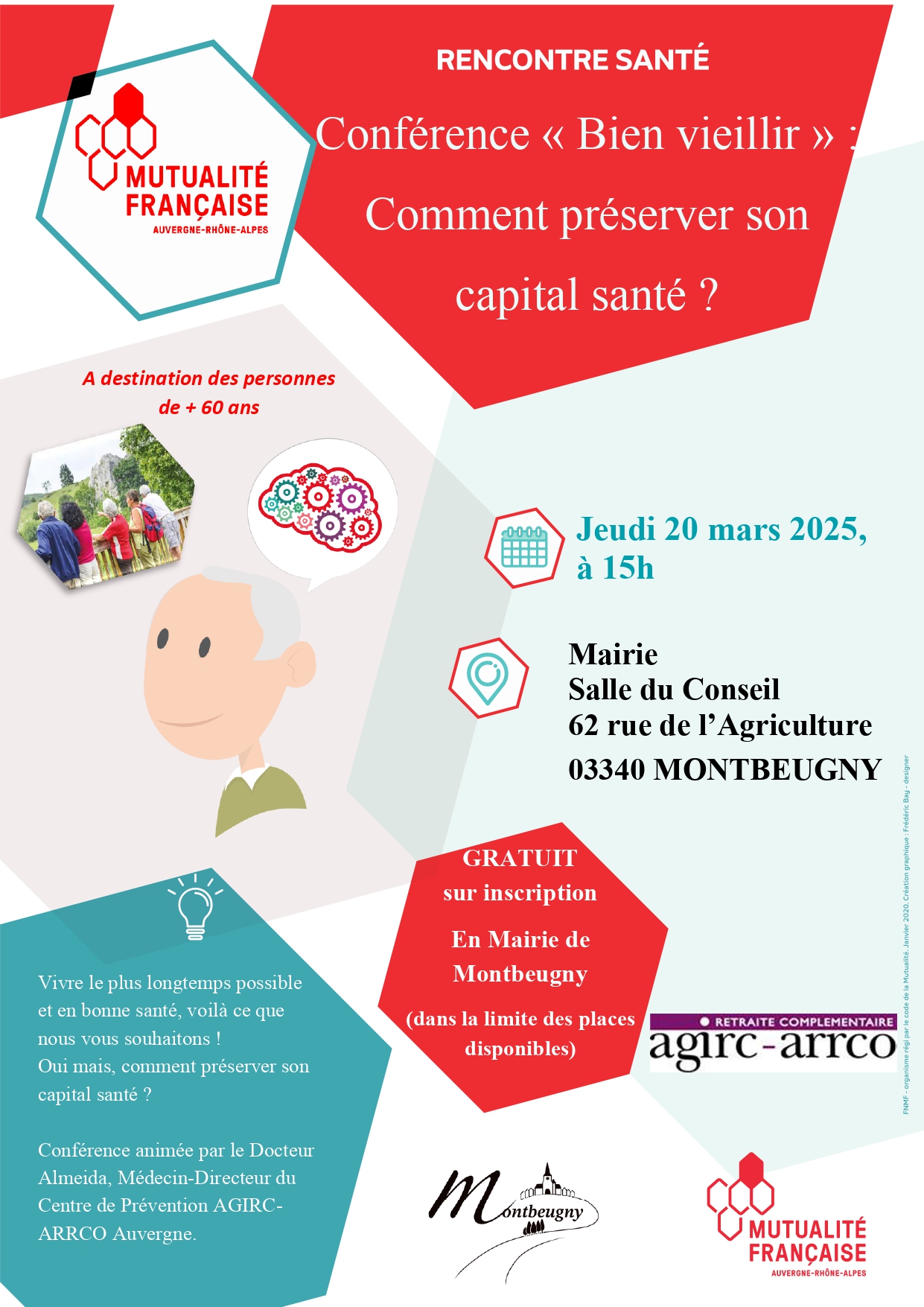 RENCONTRE SANTÉ - Conférence "Bien vieillir"