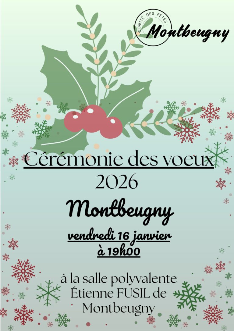 Cérémonie des voeux 2026