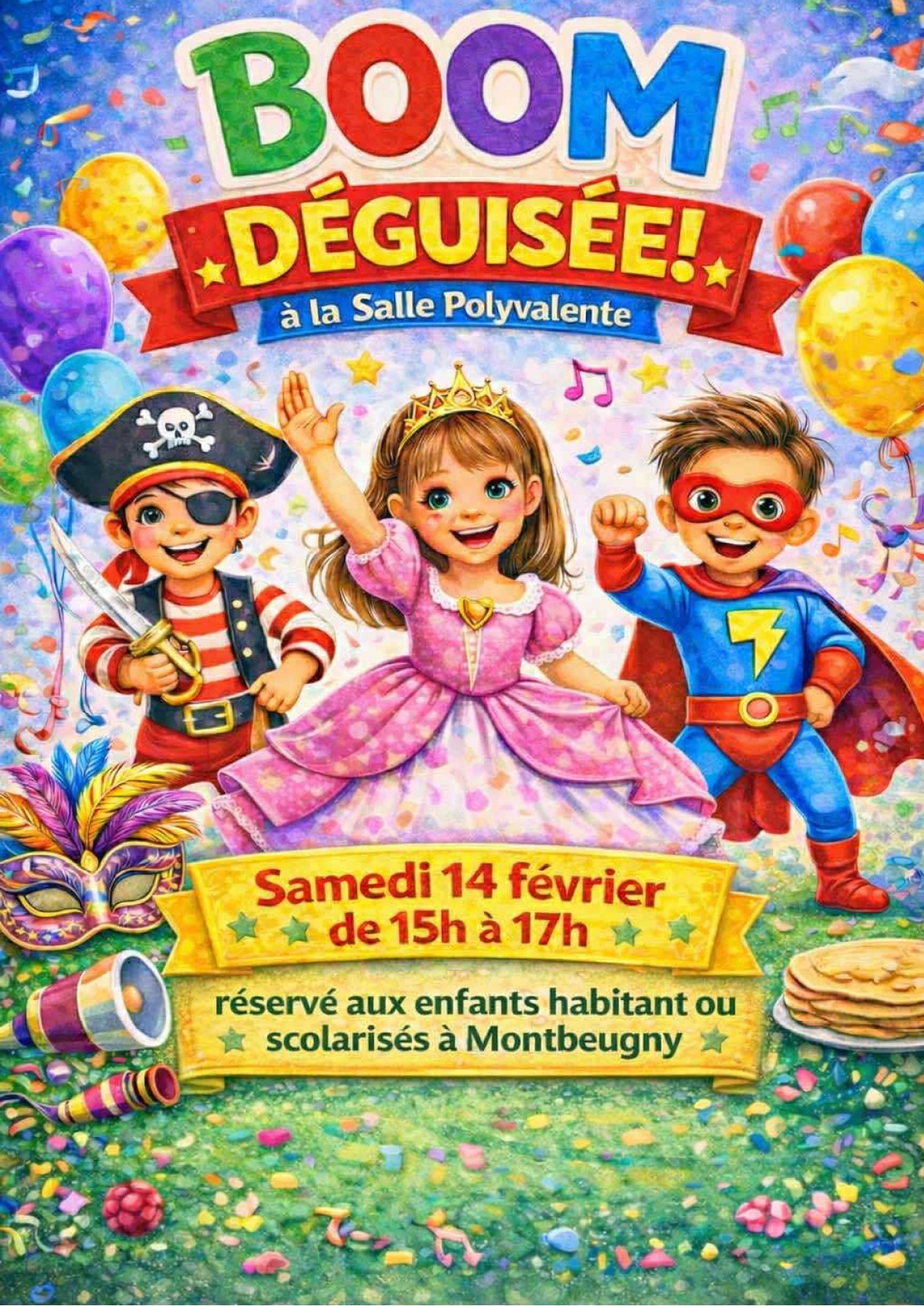 Boom déguisée des Mômes