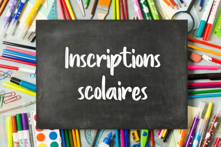 Inscriptions scolaires – Rentrée 2026-2027