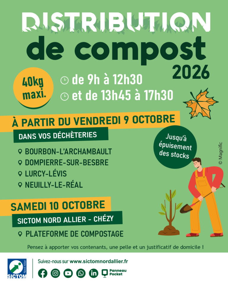 Distribution de compost – Automne 2026